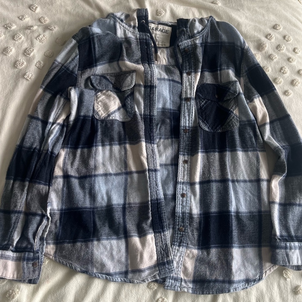 Garage Flannel Hoodie